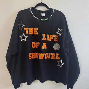 Taylor Swift Custom Showgirl Sweatshirt